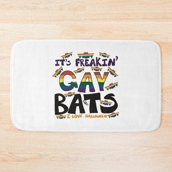 Item preview, Freakin' Gay Bats - Rainbow designed and sold by KawaiiCryptid.