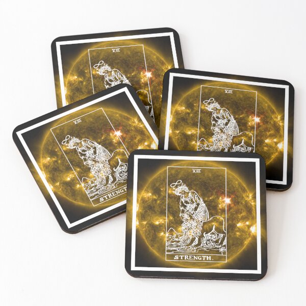 Item preview, The Strength Tarot card manifestation  designed and sold by Nunki98.