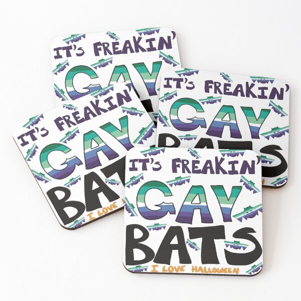 Item preview, Freakin' Gay Bats designed and sold by KawaiiCryptid.