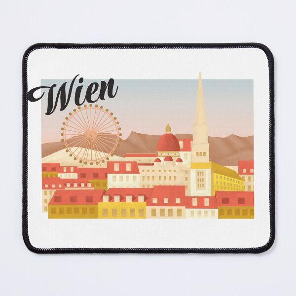 Item preview, Vienna city postcard  designed and sold by IreneCanovi.