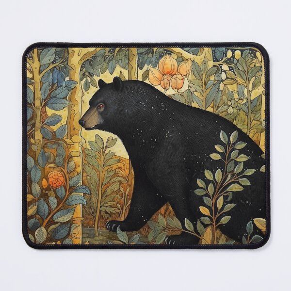 Item preview, Black Bear In The Virginia Forest designed and sold by SapphireKunai.