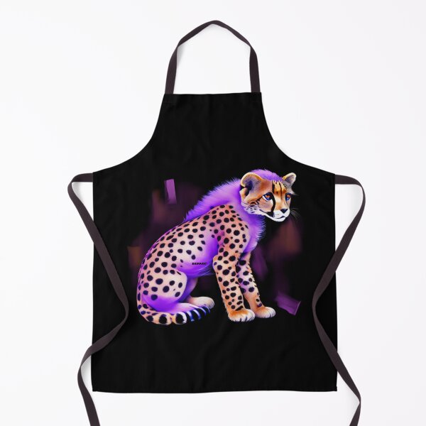 Item preview, A Cheetah with Purple Hair by dePace' designed and sold by mrpropcake.