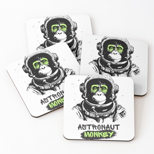 Item preview, Astronaut Monkey  designed and sold by TrendyTextiles.