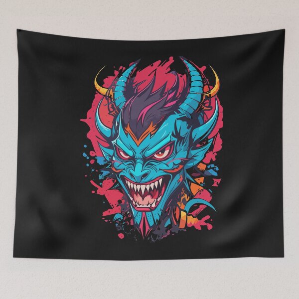 Item preview, Demon Graffiti Street Art designed and sold by Ellimade.