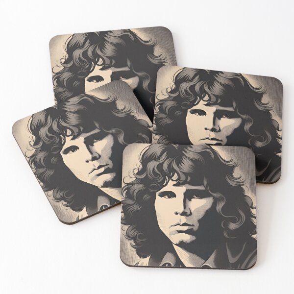 Item preview, Jim Morrison Black And White Art | TheAmericanPoet | The Doors Art designed and sold by TheAmericanPoet.