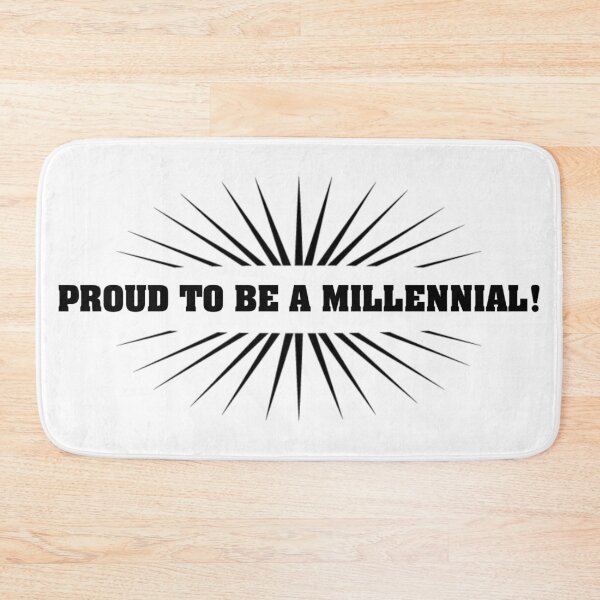 Item preview, Proud to be a millennial! designed and sold by Fun Passion.