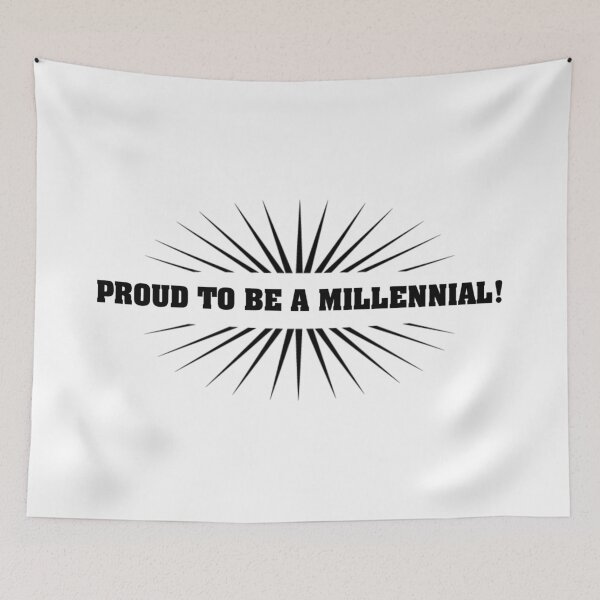 Item preview, Proud to be a millennial! designed and sold by Fun Passion.