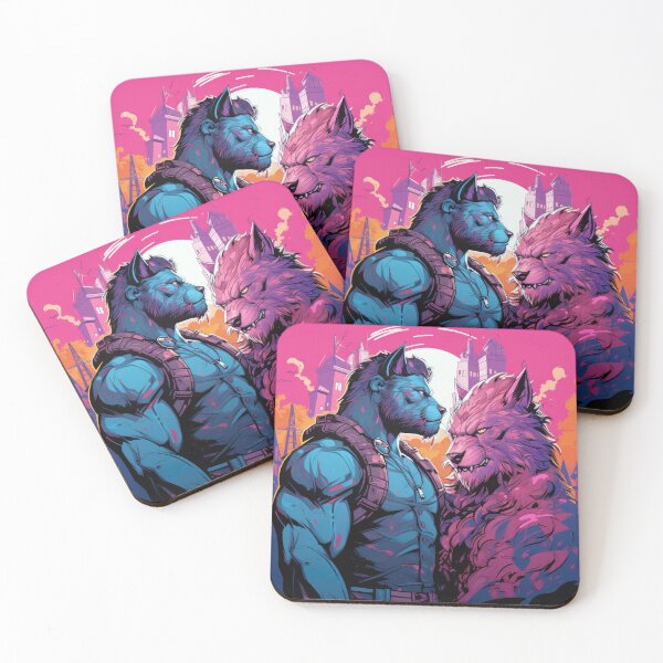 Item preview, Furries in da City - Crush - Fantasy Art designed and sold by JaimeLikes.
