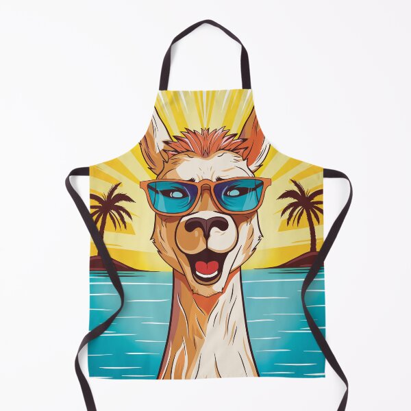 Item preview, Sunset With Funny llama with Sunglasses designed and sold by Waveval.