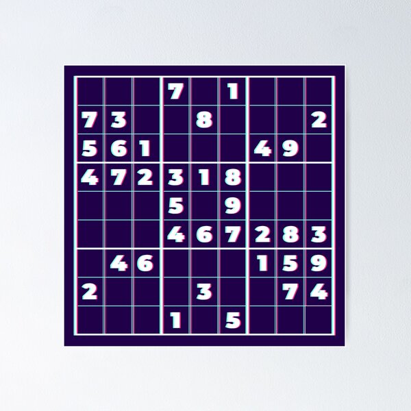Item preview, Sudoku Puzzle Glitch | Puzzle #10 designed and sold by beanibooi.