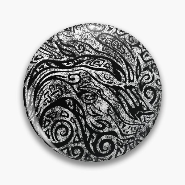 Item preview, White and black dragon, black viking dragon, viking ornament, celtic motif , for the husband, viking dragon, for dad, dad, happy dads day designed and sold by PRYMULLART.