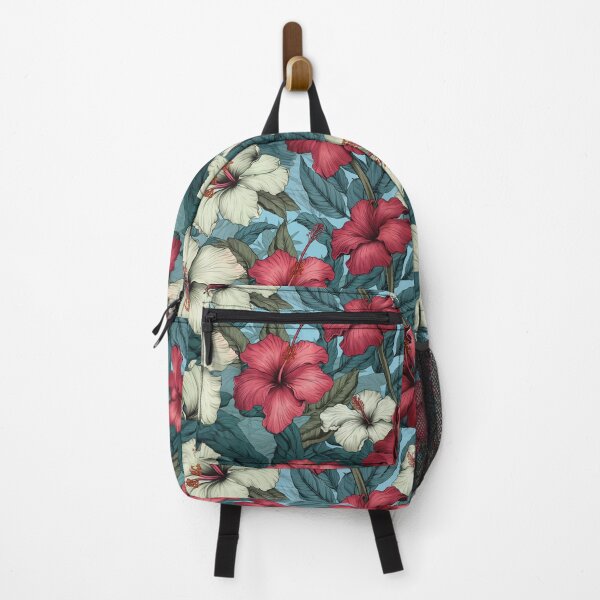 Item preview, Hibiscus Harmony, Mismatched Seamless Floral Pattern designed and sold by FairX.