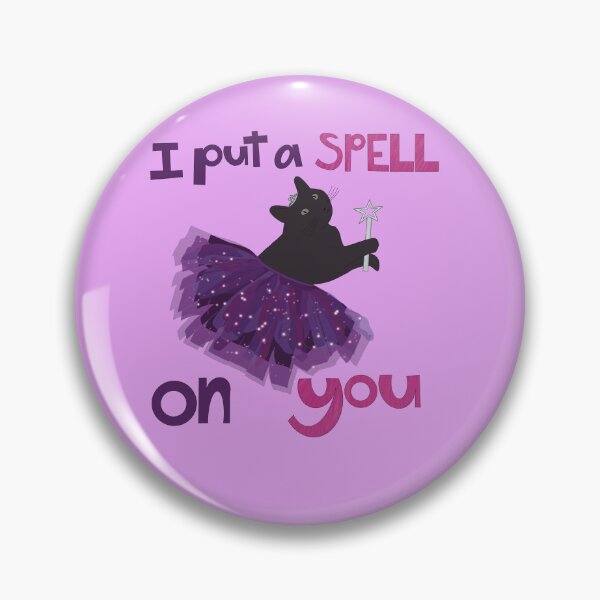 Item preview, I Put a Spell on You Fairy Cat designed and sold by KawaiiCryptid.