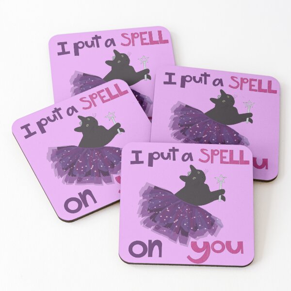 Item preview, I Put a Spell on You Fairy Cat designed and sold by KawaiiCryptid.
