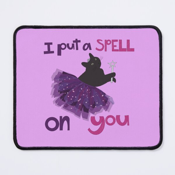 Item preview, I Put a Spell on You Fairy Cat designed and sold by KawaiiCryptid.