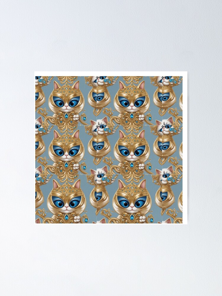  Smurf Cat Sticker Decal : Handmade Products