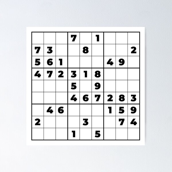 Item preview, Sudoku Puzzle | Puzzle #10 designed and sold by beanibooi.