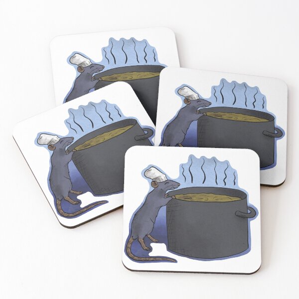 Item preview, Little chef rat designed and sold by RootSpellStudio.