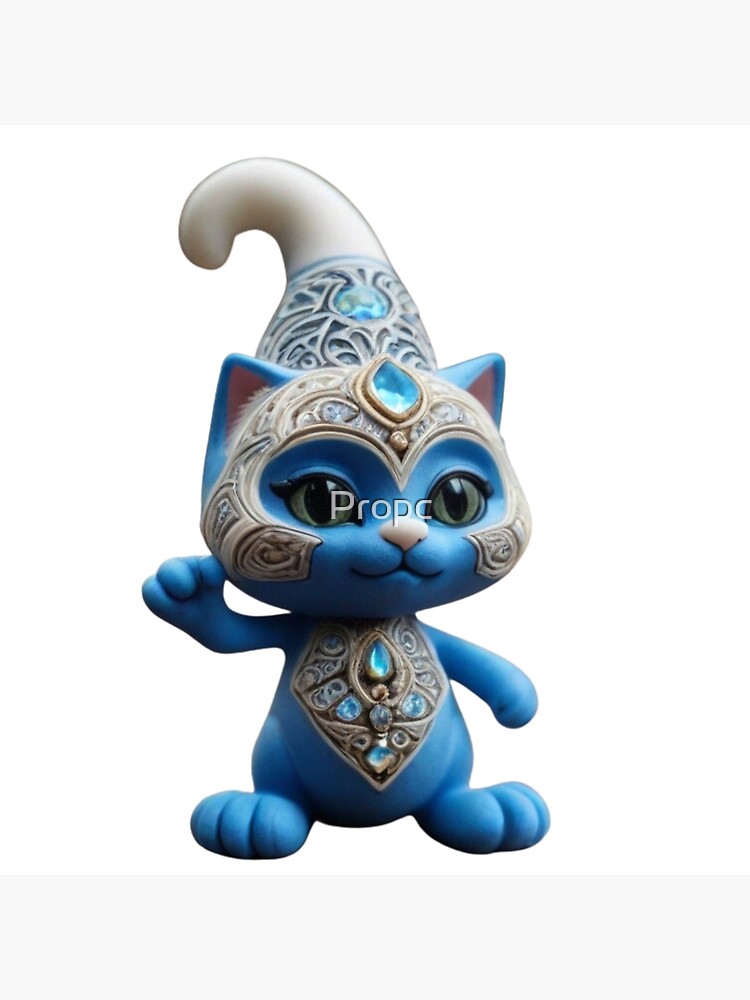 Smurf Cat Graphic · Creative Fabrica