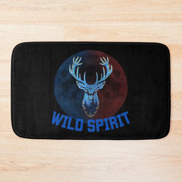 Item preview, Wild Spirit Deer Moon designed and sold by HiroChant.