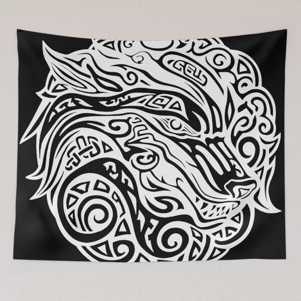 Item preview, White and black dragon, white viking dragon, viking ornament, celtic motif , for the husband, viking dragon, for dad, dad, happy dads day designed and sold by PRYMULLART.