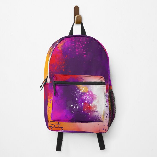 Item preview, A Touch Of Red - Purple Orange Magenta Abstract designed and sold by Joey Santiago.