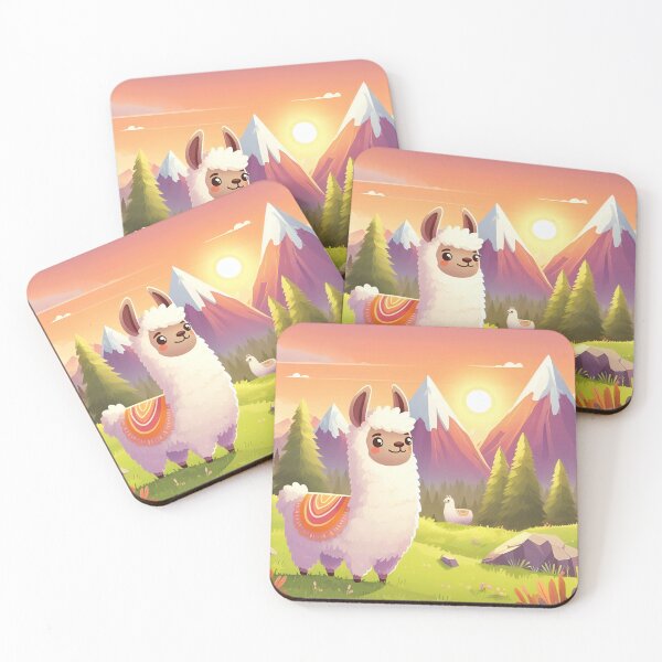 Item preview, A nice llama, from the life of a llama, a funny llama designed and sold by ART-POD-PL.