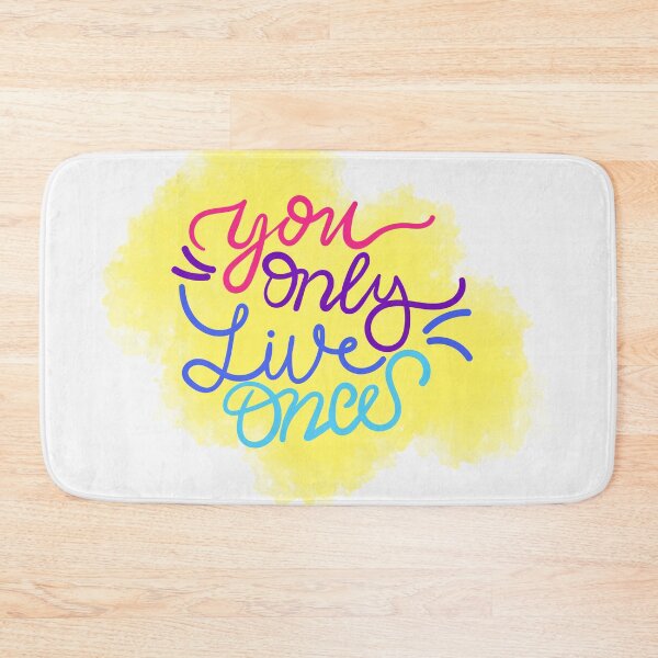 Item preview, YOU ONLY LIVE ONCE designed and sold by zzzozzo.