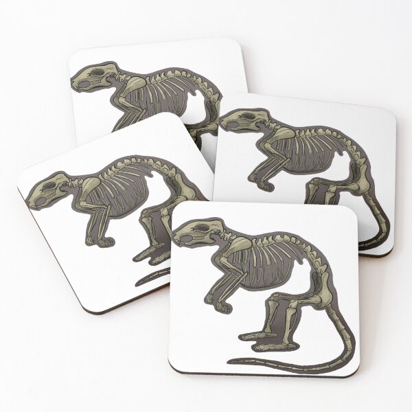 Item preview, Ancient skeleton rat designed and sold by RootSpellStudio.