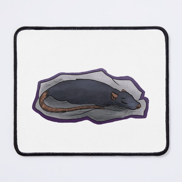Item preview, Cozy pancake rat designed and sold by RootSpellStudio.