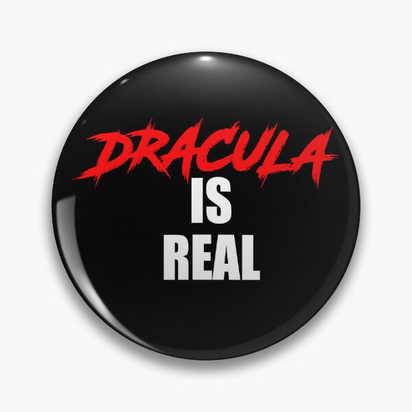 Item preview, Dracula is real Minimalist design designed and sold by Nerdlight.