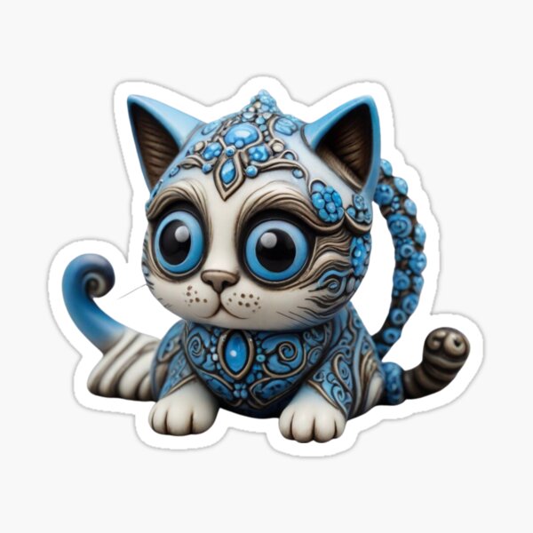 Smurf Cat Whimsy: Embrace Adorable Magic in Feline Blue 