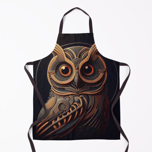 Aperçu de l'œuvre motif de hibou créée et vendue par Kodchaporn-P.