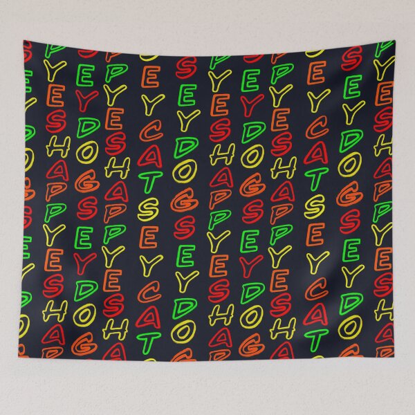 Item preview, Happy dogs and cats pattern designed and sold by stavina.