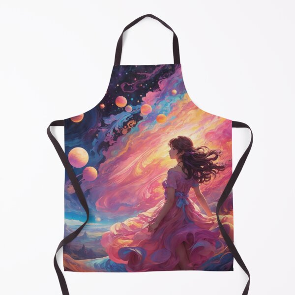 Artikelvorschau, 006 Planets and Galaxy In a Psychedelic Landscape entworfen und verkauft von Alexis Art Collection.