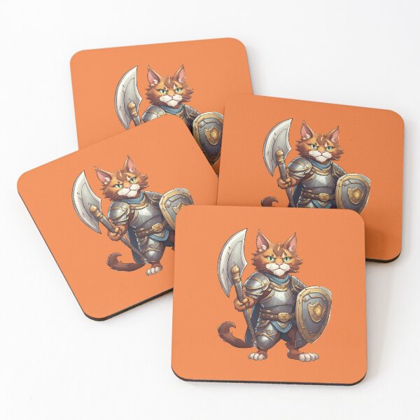 Item preview, Paladin Cat designed and sold by Luokos.