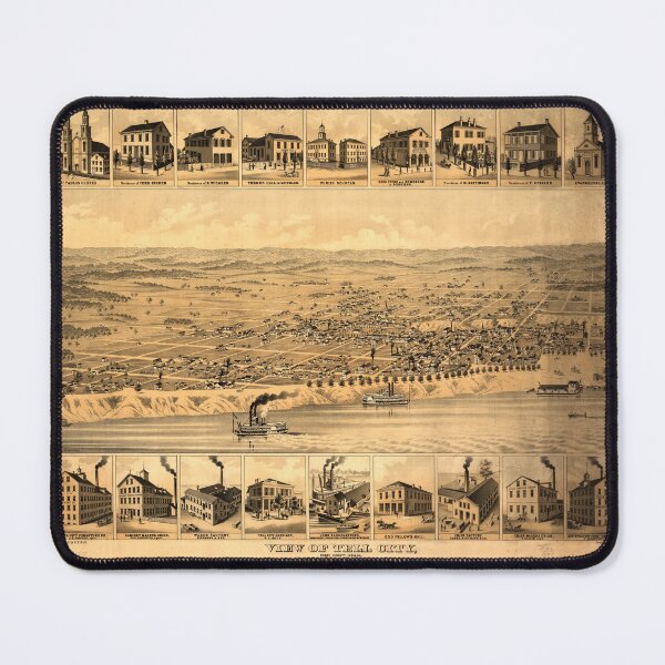 Item preview, Tell City, Indiana (c1870) designed and sold by allhistory.
