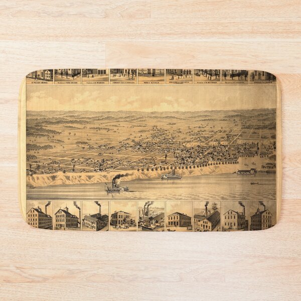 Item preview, Tell City, Indiana (c1870) designed and sold by allhistory.