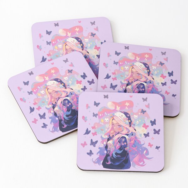 Item preview,  little girl and butterfly sticker, iPhone case designed and sold by pencil-art98.