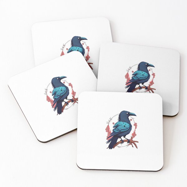 Item preview, Raven Aesthetic Bird On Branch designed and sold by WearIsClear.