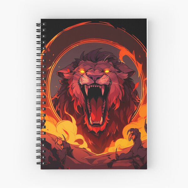 Item preview, lion in hell designed and sold by maniabx.