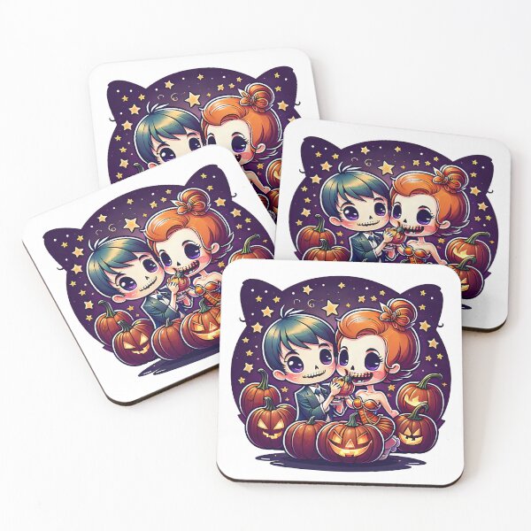 Item preview, LOVELY HALLOWEEN COUPLE  designed and sold by Meandmyshop.