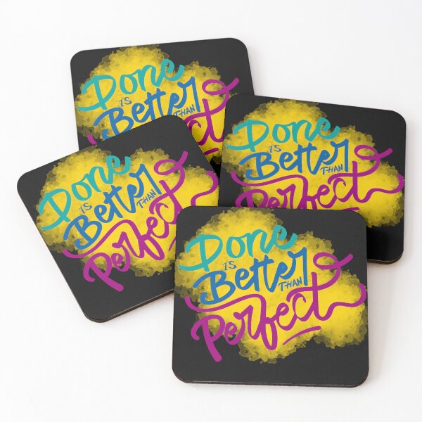 Item preview, DONE IS BETTER THAN PERPECT designed and sold by zzzozzo.