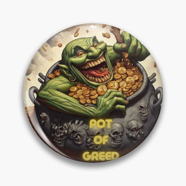 Item preview, Pot of Greed  designed and sold by TheS3nate.