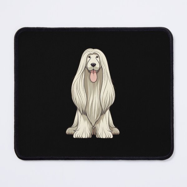 Item preview, Kawaii Afghan Hound Puppy designed and sold by CUTEDOGGIEZ.
