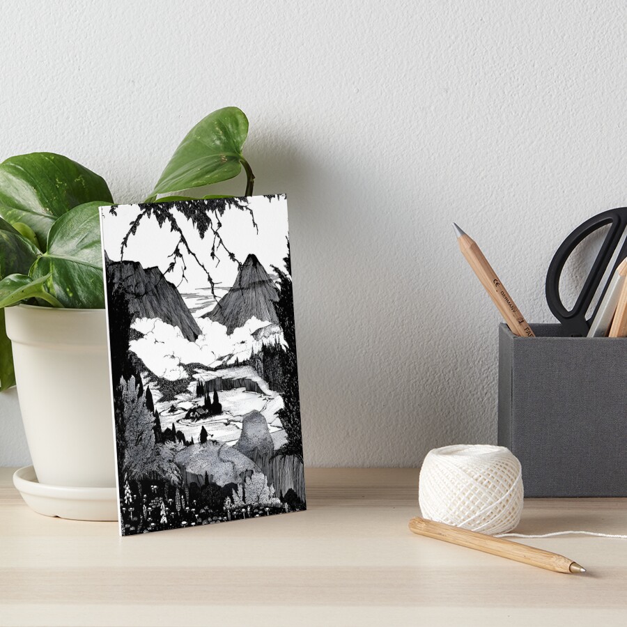 Item preview, Art Board Print designed and sold by LovableObjects.