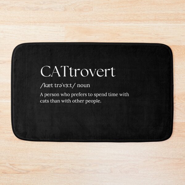 Item preview, Cattrovert Catlovers designed and sold by StudioTempel.