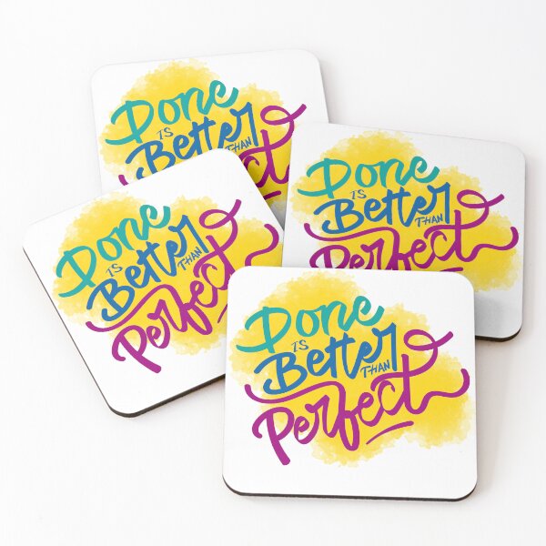 Item preview, DONE IS BETTER THAN PERPECT designed and sold by zzzozzo.