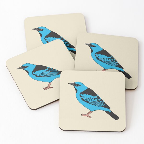 Item preview, Blue dacnis designed and sold by taylorrowan.