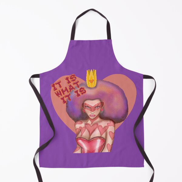 Item preview, IT IS WHAT IT IS, RED QUEEN WOMAN ILLUSTRATION designed and sold by La Loca.